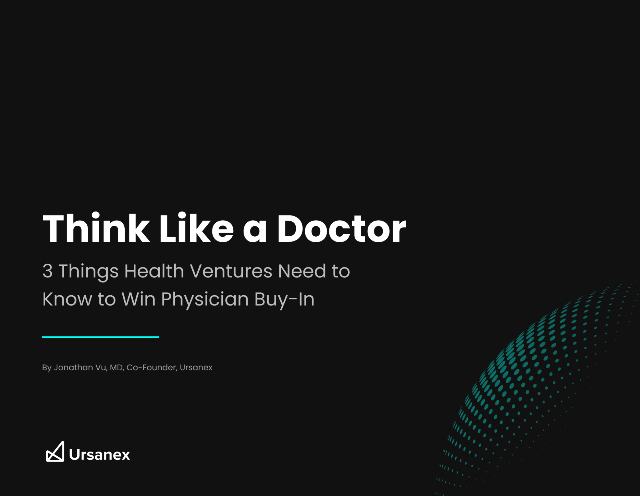 Think Like a Doctor PDF cover